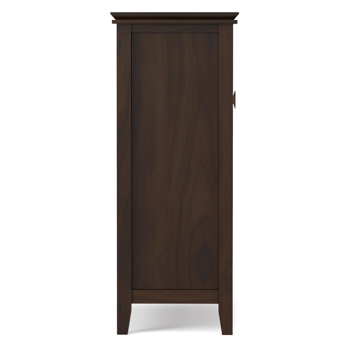 Artisan 38" Wide Solid Wood Cabinet in Brunette Brown (Tobacco Brown / 16.1"D x 38"W x 40.6"H)