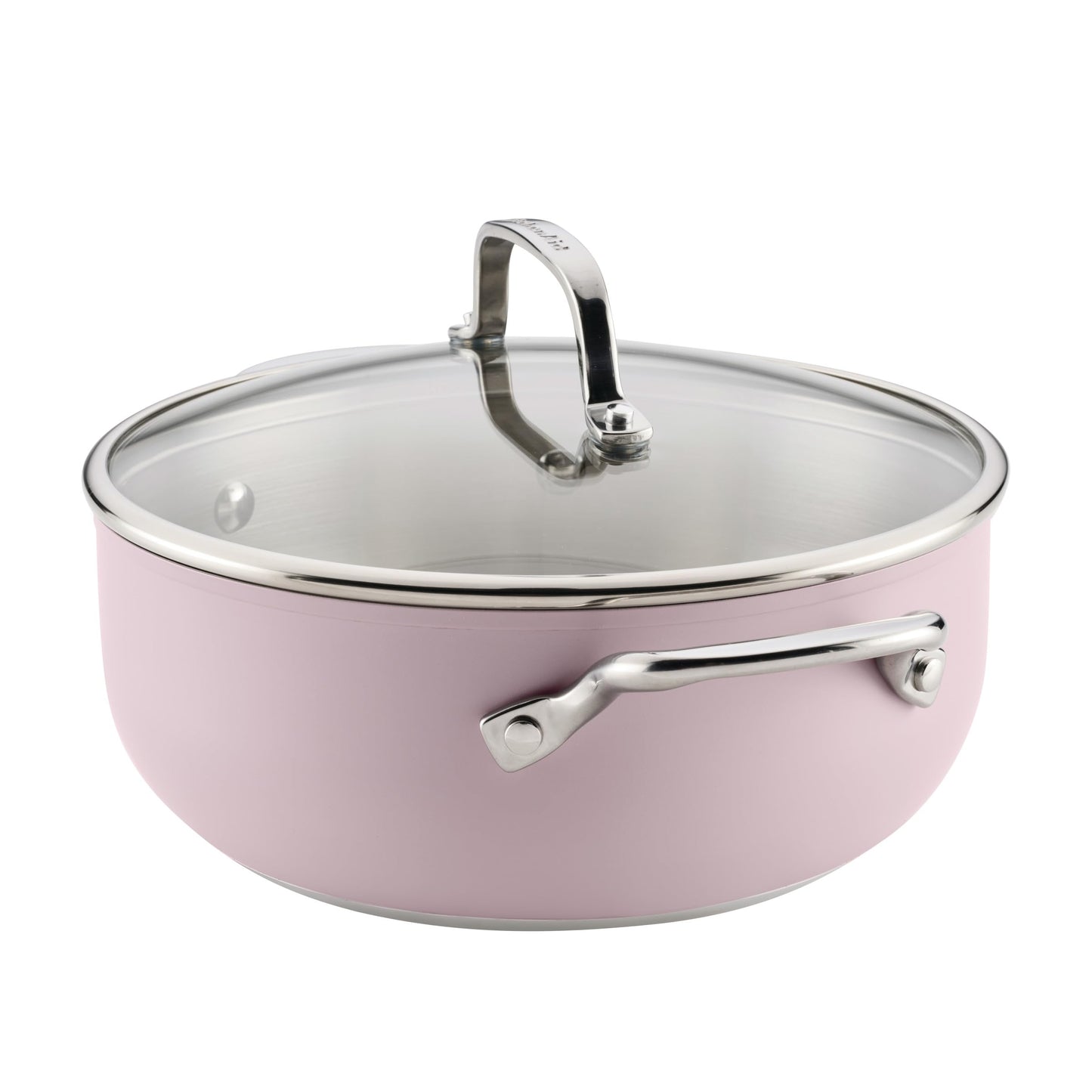 3 Ply Stainless Steel Casserole with Lid (Wildflower / 4 Quart)