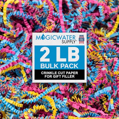 MagicWater Crinkle Cut Paper Gift Basket Filler (32 Ounce)