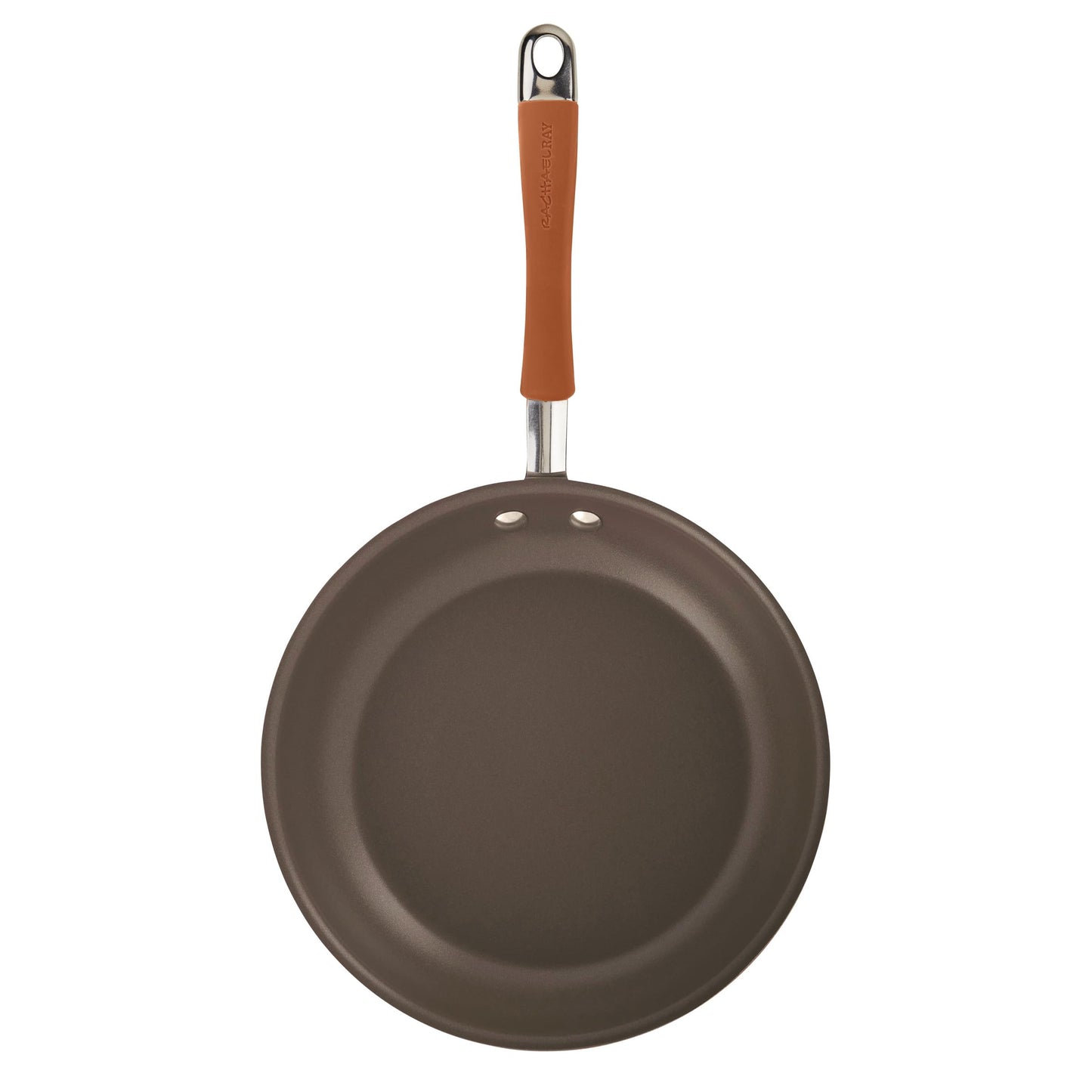 Cucina Nonstick Cookware Pots and Pans Set (Pumpkin Orange / 12 Piece Hard Anodized)