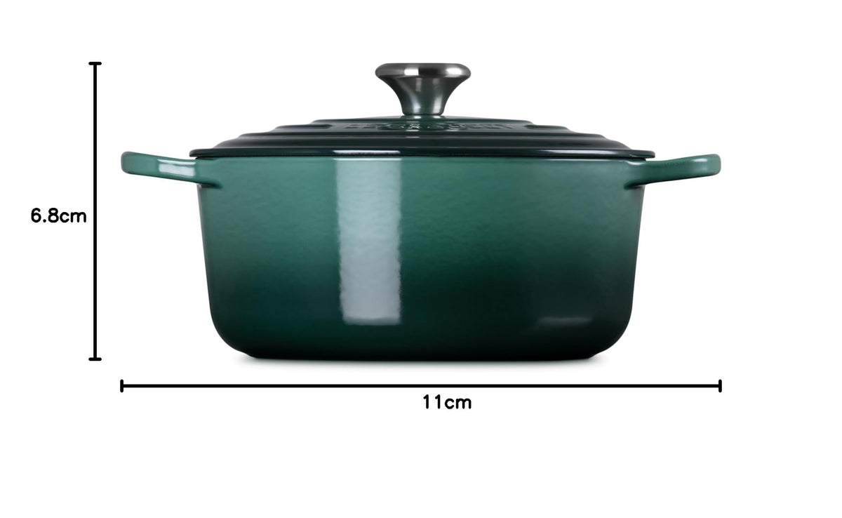Enameled Cast Iron Round Dutch Oven (Artichaut / 5.5 Qt)