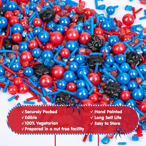 Edible Spider Sprinkles (Spider Hero)