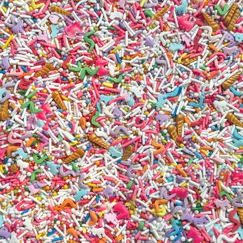 Unicorn Fantasy Pink Purple & White Sprinkles 1 Pack (1 Pack / Unicorn Fantasy)