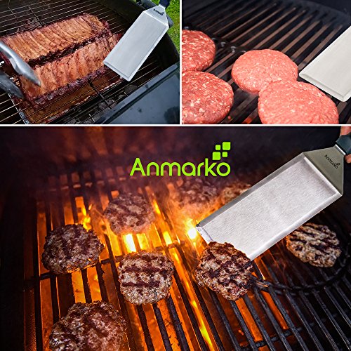 Big Metal Griddle Spatula (Plastic handle turner)