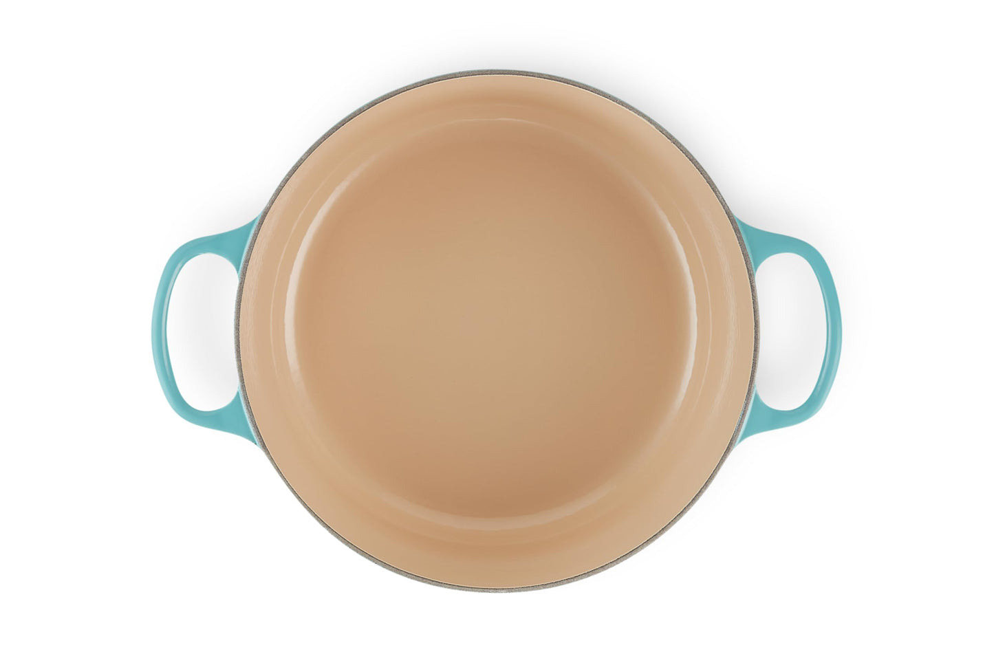 Enameled Cast Iron Round Dutch Oven (Caribbean / 7.25 Qt)