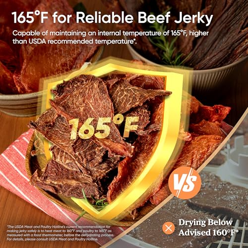 Food Dehydrator (Black / 6 Trays(6.5ft² Drying Space))