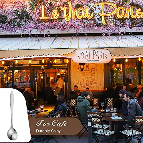 50 Pcs Demitasse Espresso Spoons (M)