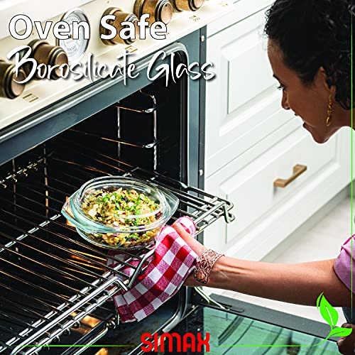 Casserole Dish with Lid (1 quart)