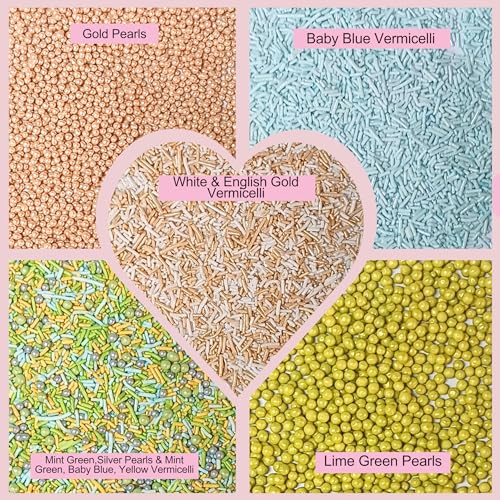 Fusion Mashup Sprinkles FM Multipack 47 100 GMS for Cake Cupcake Décor