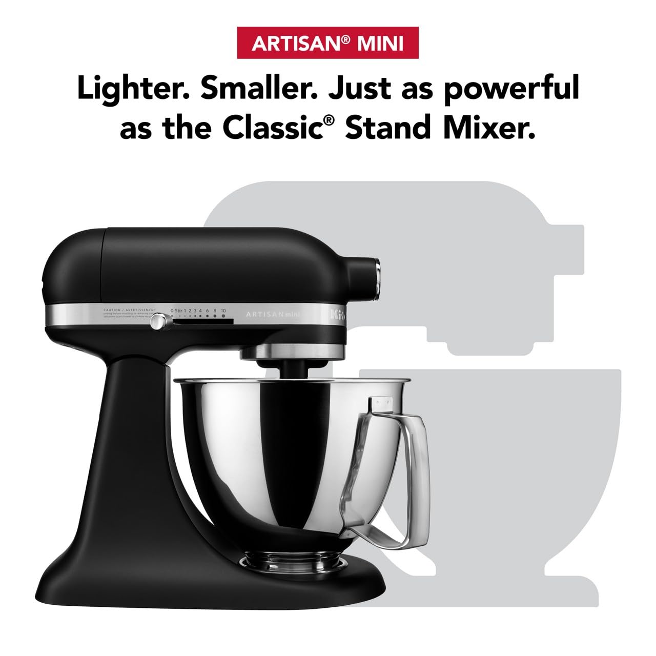 Artisan Mini 3.5 (Black Matte / Stand Mixer)