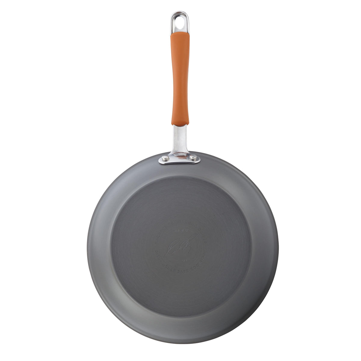 Cucina Nonstick Cookware Pots and Pans Set (Pumpkin Orange / 12 Piece Hard Anodized)