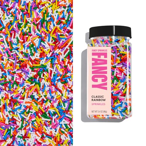 Classic Rainbow Crunchy Jimmies 1 Pack (1 Pack / Classic Rainbow Crunchy Jimmies)