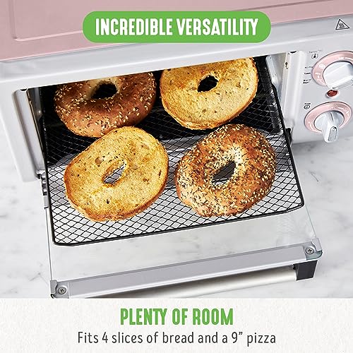 Countertop Toaster Oven Air Fryer Stainless Steel (Countertop Toaster Oven Air Fryer / Pink)
