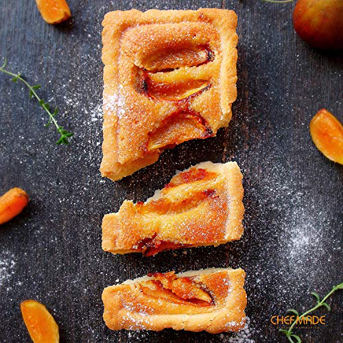 Mini Rectangle Tart Pan Set (2" x 4" 4Pcs)