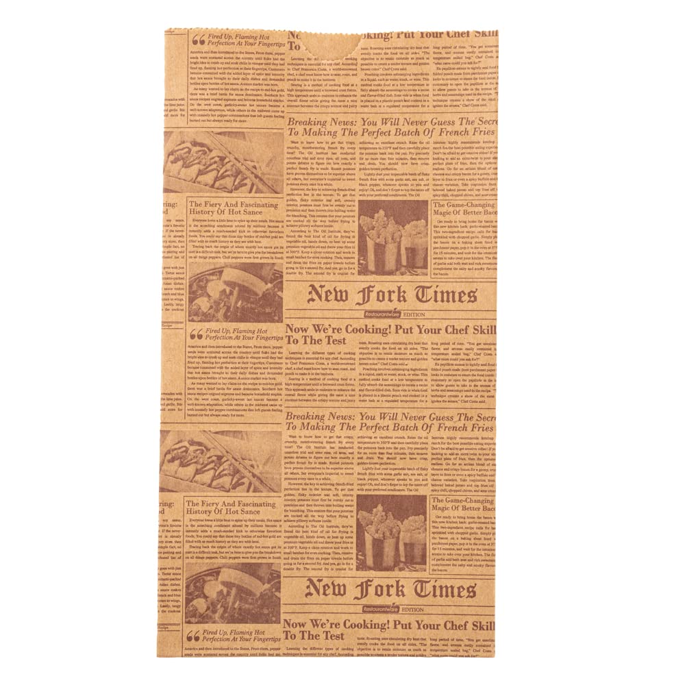 Kraft Paper Newsprint Bag (4 lb / Kraft Newsprint)