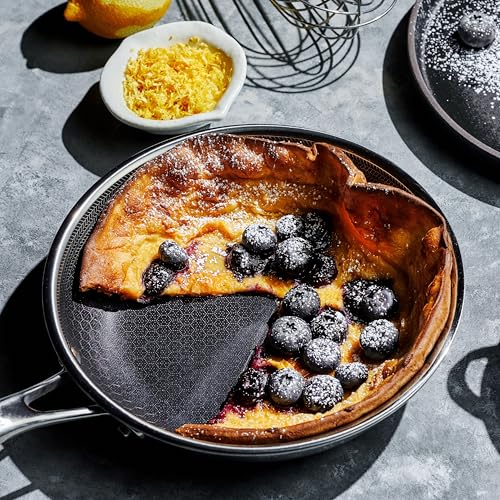 8" Hybrid Nonstick Frying Pan with Lid (Pan + Lid / 8-inch)