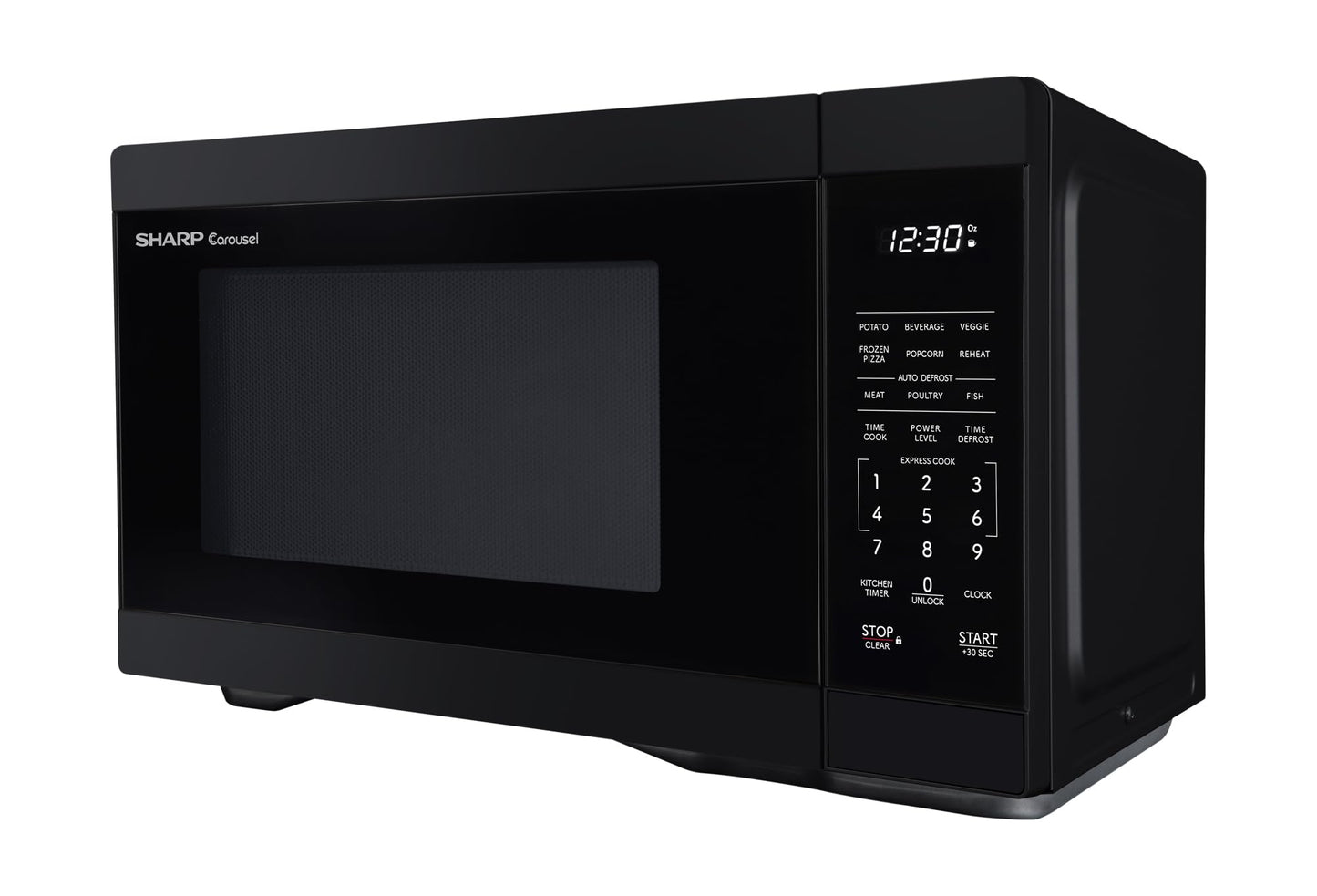SMC1161KB 1.1 cu. ft. 1000W Black Countertop Microwave Oven (Black)