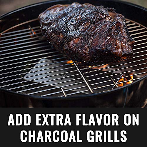 Stainless Steel Wood Chip Smoker Box for Gas & Charcoal Grills