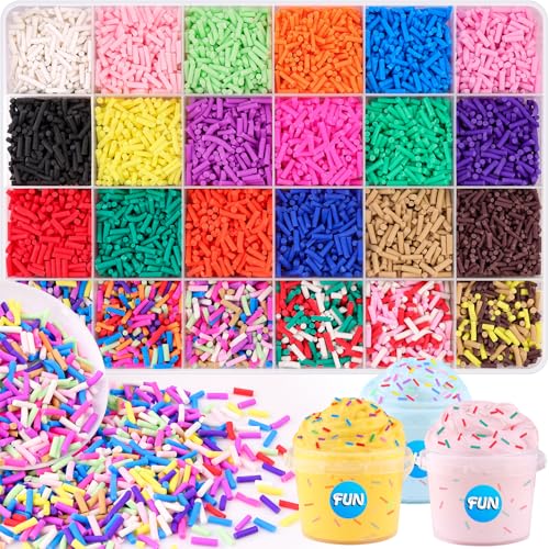 24 Grid Slime Mix Ins Slime Add Ins (24 Colors Series-C)