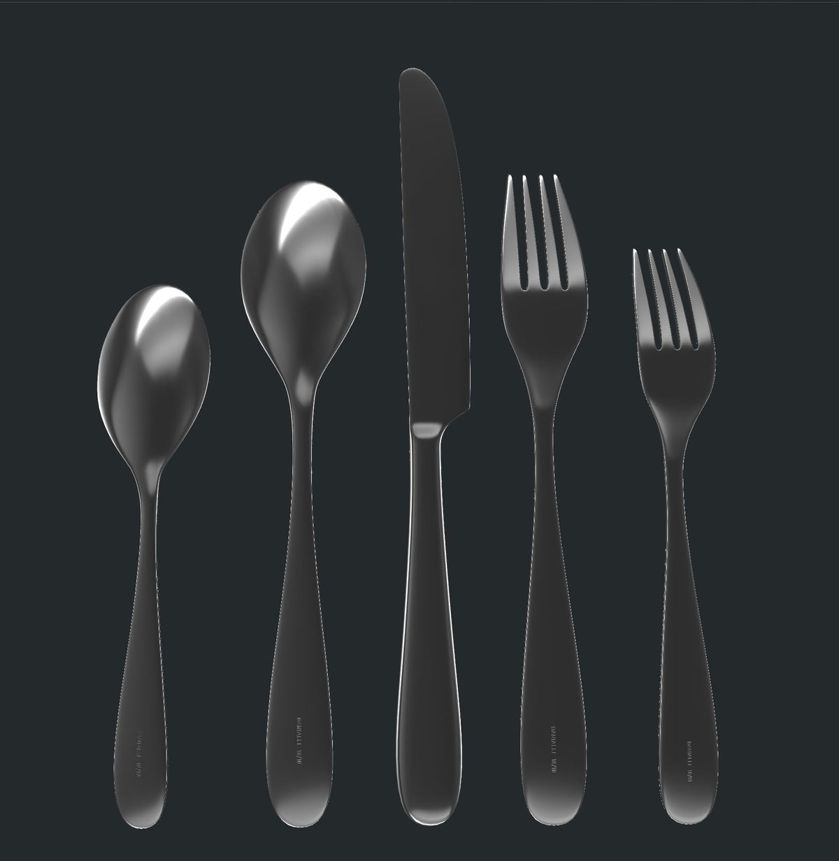 Matte Silverware Set (60-Piece Flatware Set)