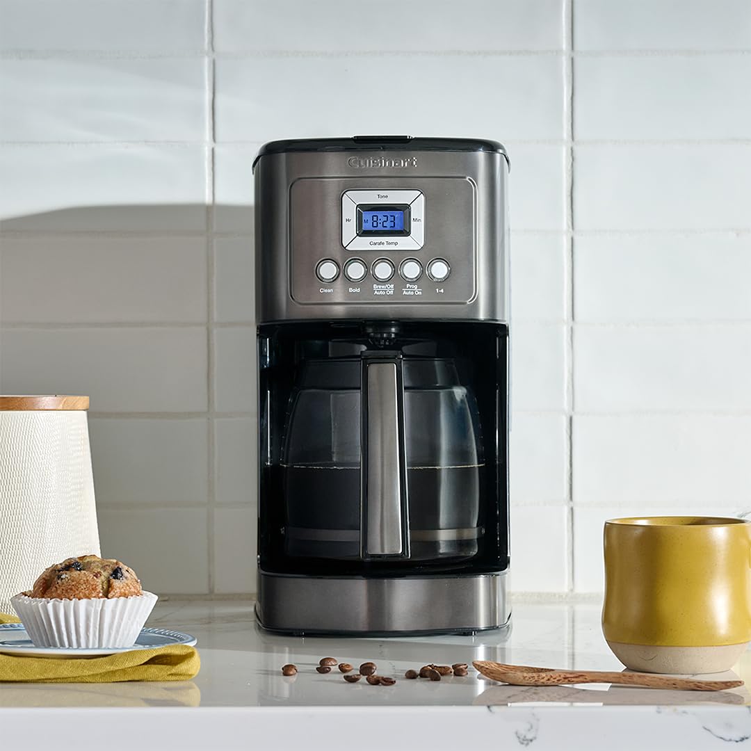 14 Cup Coffee Maker (14-Cup Glass / Black/Stainless)