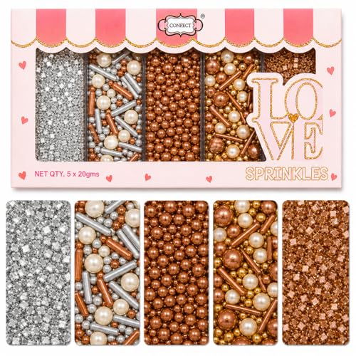 Sprinkles for Cake & Cupcake Decoration (5 Ounce)