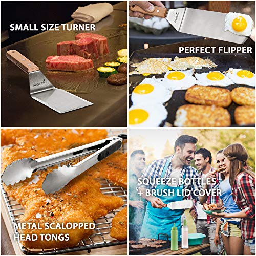 Metal Spatula Set of 4 (WH 4pcs Mixed)