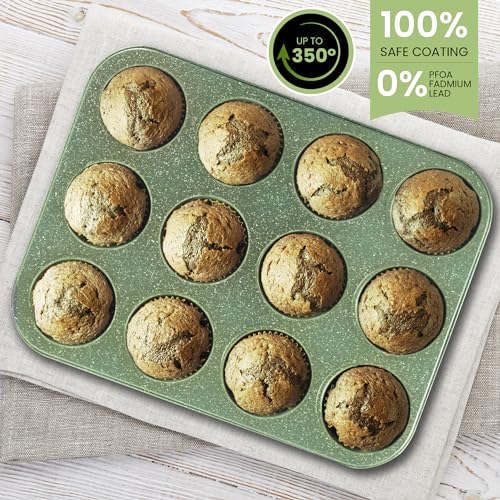 Pots and Pans Set Non Stick (Green / 30 PCS Cookware Set)