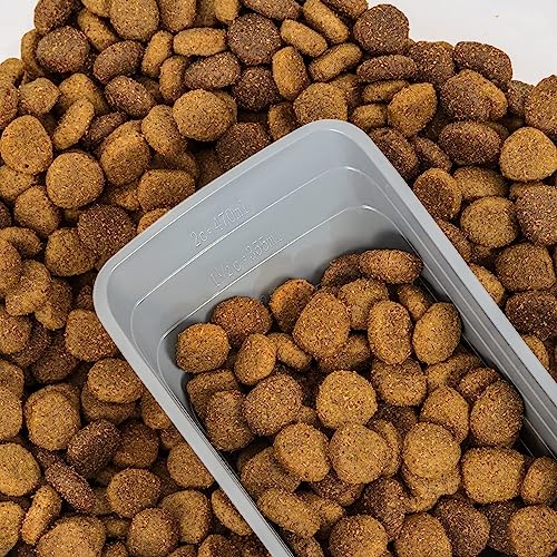 3 Piece Airtight Pet Food Storage Container Combo with Scoop (45 QT (33 QT + 12 QT))