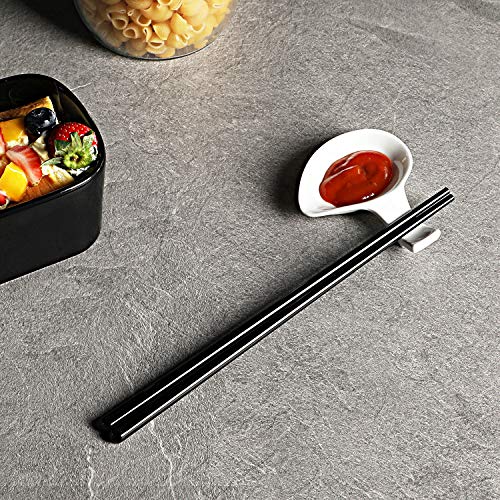 Ceramic Chopsticks Set of 5 (Black)