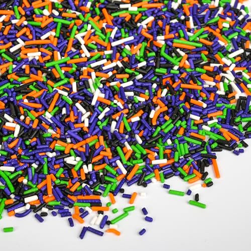 Halloween Sprinkles for Cake Decorating (Halloween Jimmies)