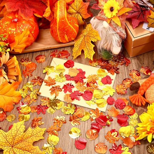 Fall Thanksgiving Glitter Confetti
