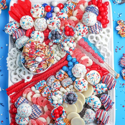 Patriotic Sprinkles for Baking (4.23 Ounce)