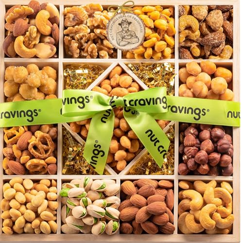 Mixed Nuts Gift Basket
