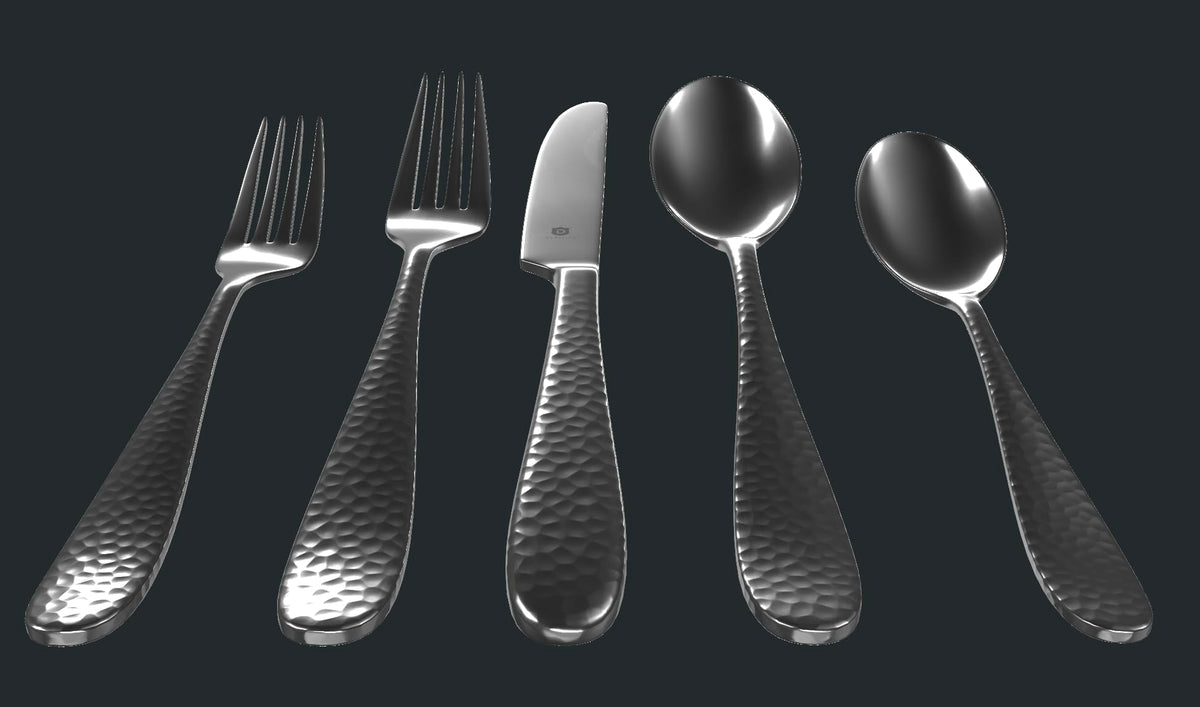 Matte Silverware Set (60-Piece Flatware Set)