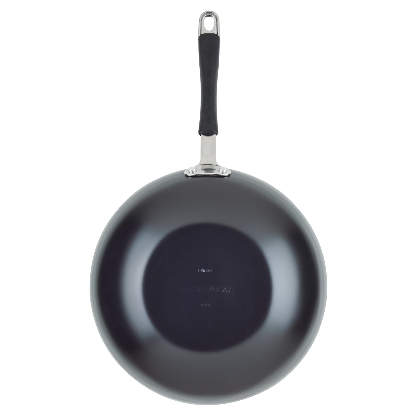 Cucina Ceramic Nonstick Stir Fry Pan and Lid (Wok (11") / Peppercorn)
