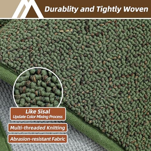 Kitchen Rugs Set of 2 Non (6.1 Sq Ft)