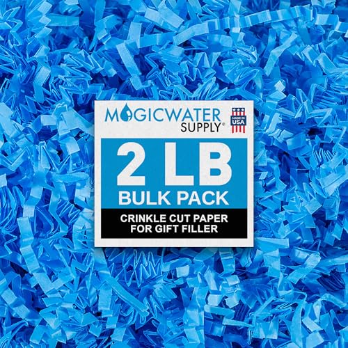 MagicWater Crinkle Cut Paper Gift Basket Filler (32 Ounce)