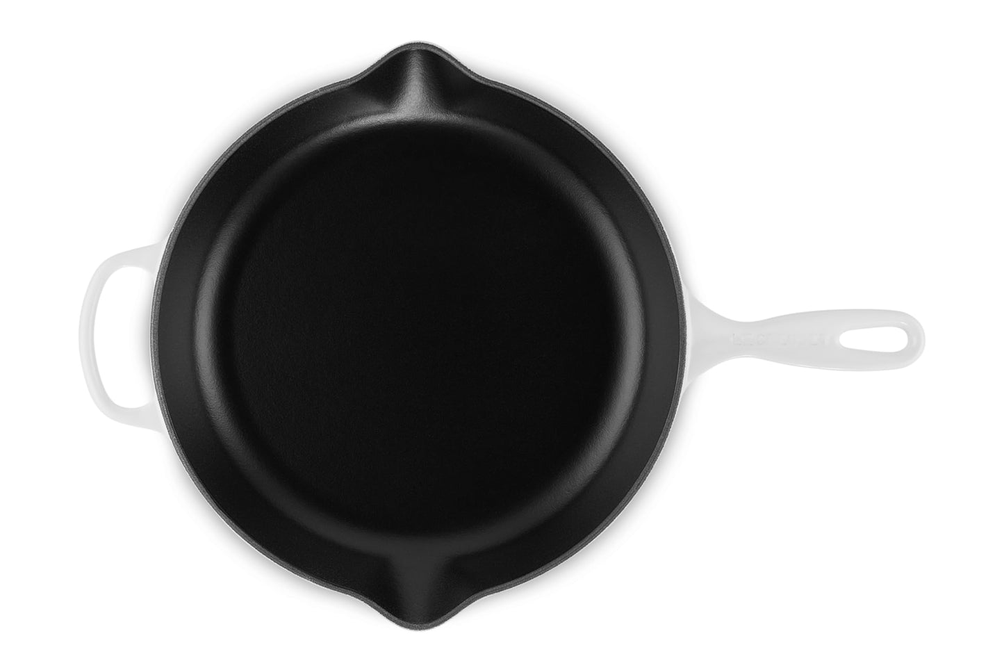 Enameled Cast Iron Signature Round Skillet (11.75" / White)