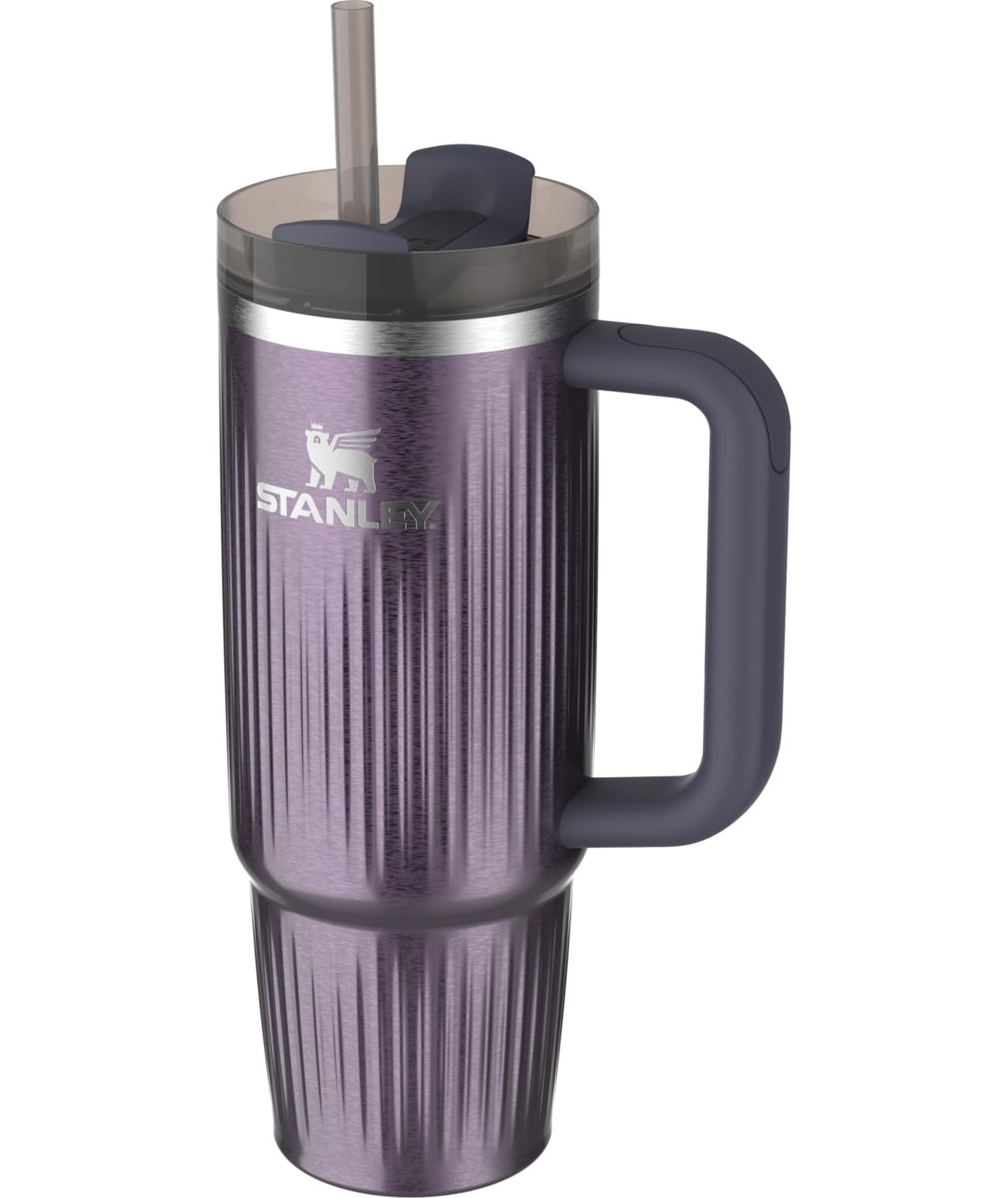 Quencher H2.0 Tumbler with Handle and Straw 30 oz (30 Ounces / Fluted Twilight)