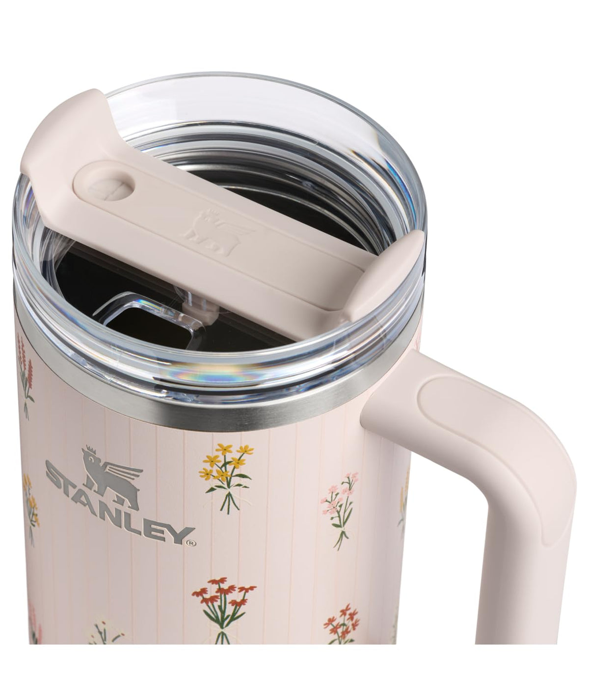 Quencher H2.0 Flow State Tumbler (30 Ounces / Rose Quartz Bouquets)