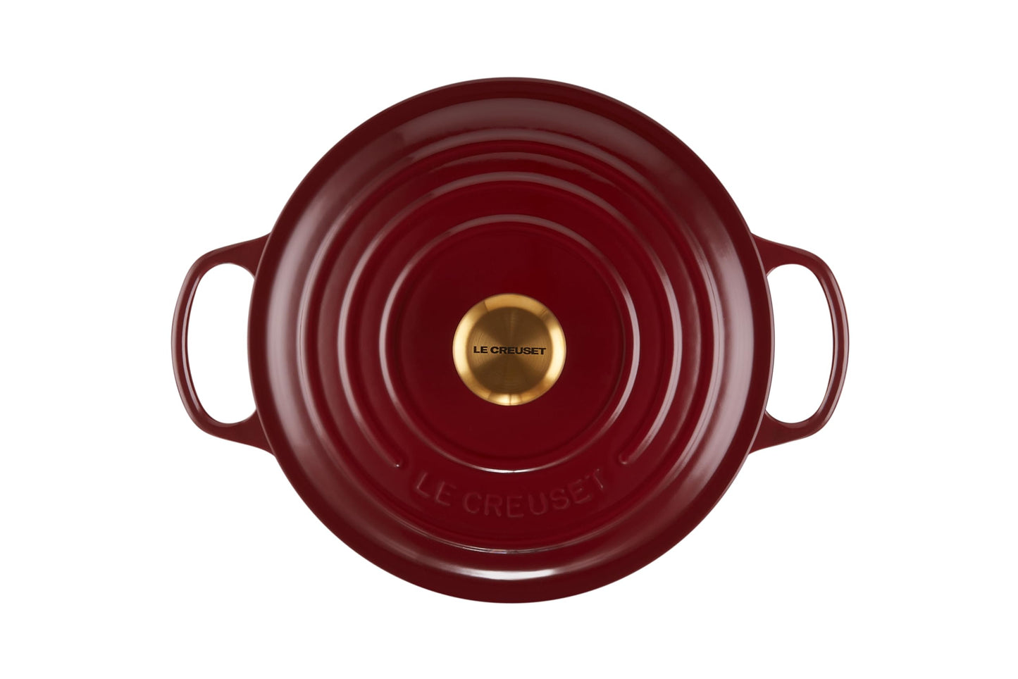 Enameled Cast Iron Round Dutch Oven (Garnet / 5.5 Qt)
