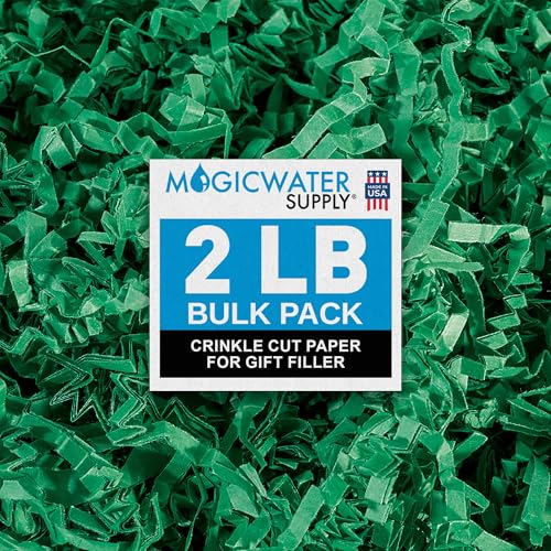 MagicWater Crinkle Cut Paper Gift Basket Filler (32 Ounce)