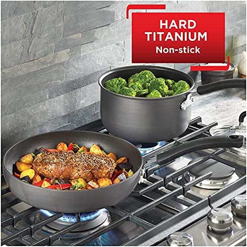 Ultimate Hard Anodized Nonstick Fry Pan Set (2-Piece)
