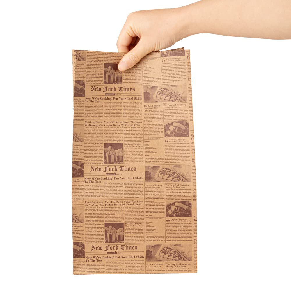 Kraft Paper Newsprint Bag (12 lb / Kraft Newsprint)