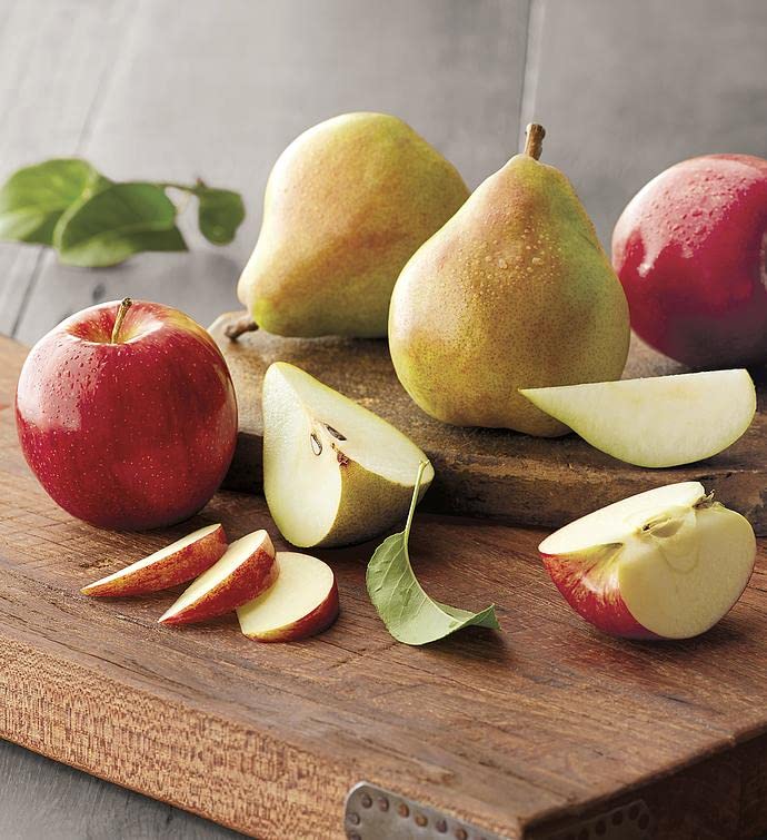 Pears And Apples Fruit Gift Basket