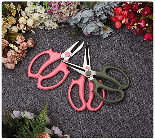 Flower Scissors (Grey Green Slender)