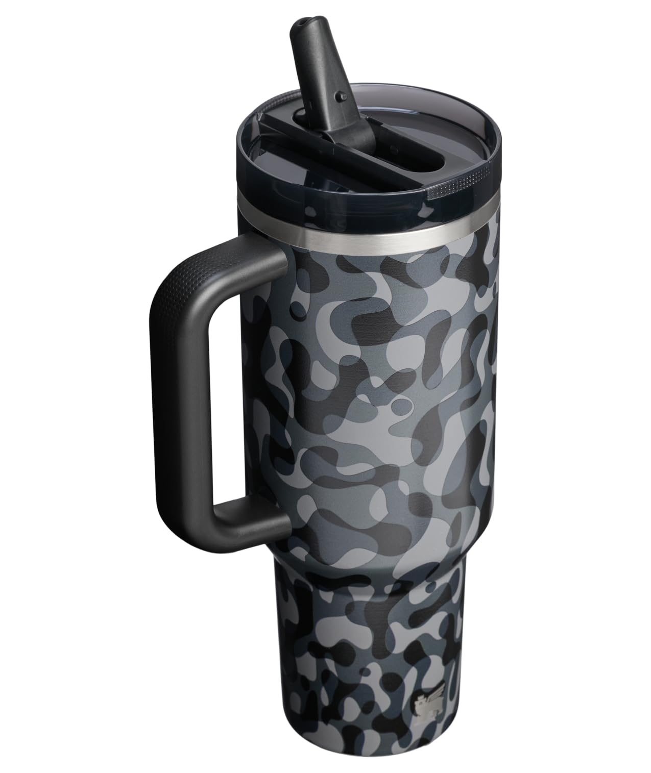 Quencher ProTour Flipstraw Tumbler (40 Ounces / Black Interfusion)