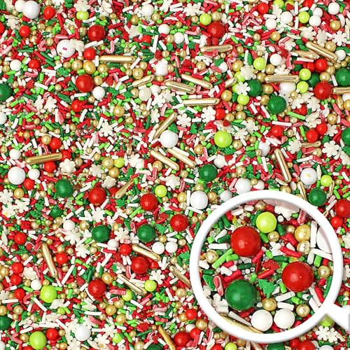Christmas Magic Sprinkle Mix (Red, Green, White)