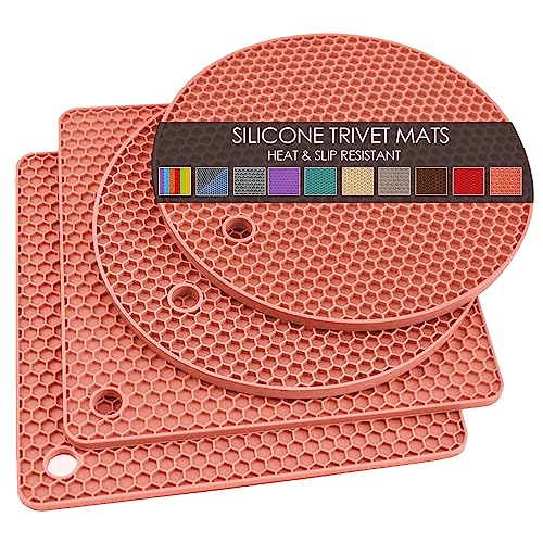 4 Pack Trivets for Hot Dishes